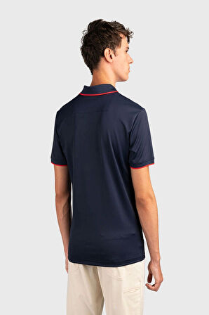 Guess Erkek Lacivert Polo T-Shirt