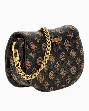 Guess Kuba Compartment Zincirli Logolu Çapraz Askılı Çanta