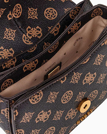 Guess Kuba Compartment Zincirli Logolu Çapraz Askılı Çanta