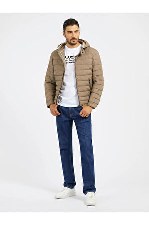 Guess Erkek Mont-M4YL16WFHD0Kahverengi