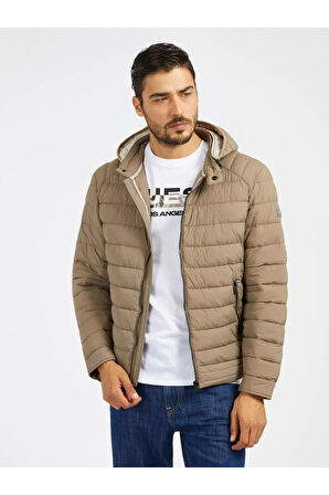 Guess Erkek Mont-M4YL16WFHD0Kahverengi