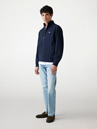 Guess Tecnical Erkek Lacivert Ceket M4YL13WEZ70-G7V2