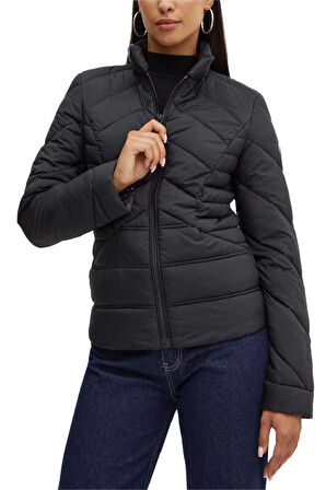 Kadın LS JULIANE PUFFER Mont - Siyah | S