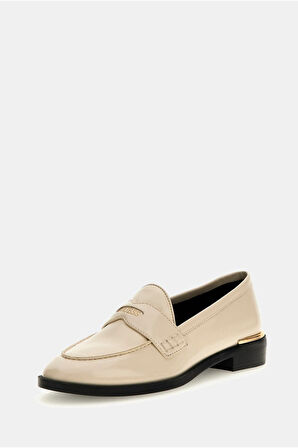 Kadın KAINE CASUAL Makosen Loafer Ayakkabı - Krem  | 41