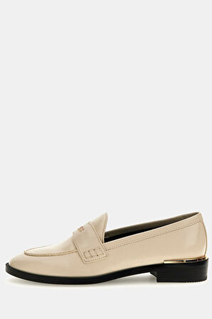 Kadın KAINE CASUAL Makosen Loafer Ayakkabı - Krem  | 41