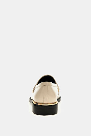 Kadın KAINE CASUAL Makosen Loafer Ayakkabı - Krem  | 41