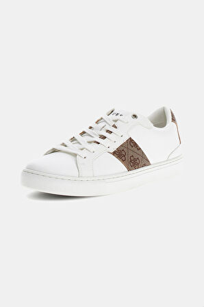 Erkek Todi Logolu Sneaker - Beyaz | 42