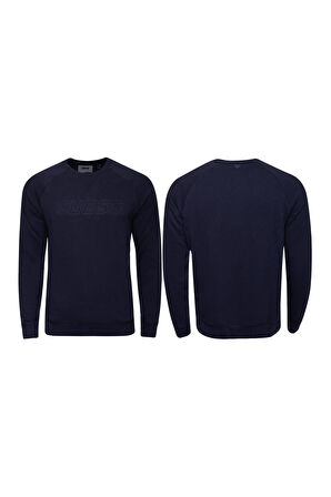 Erkek NEW ALDWIN Sweatshirt - Lacivert | XL
