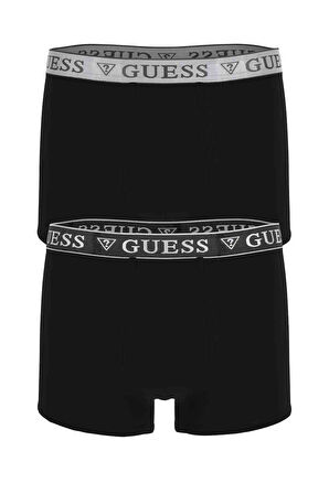 Erkek Trunk 2 Pack Boxer - Siyah | S