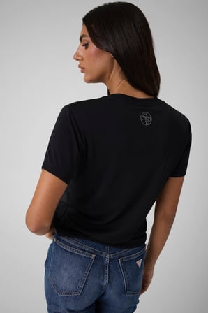 Diamond Kadın Modal Karışımlı Regular Fit T-Shirt