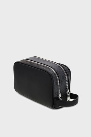 Guess Sydney Logolu Tek Saplı Çanta PMSYSYP6461 Erkek ÇANTA PMSYSY P6461 BLA SİYAH
