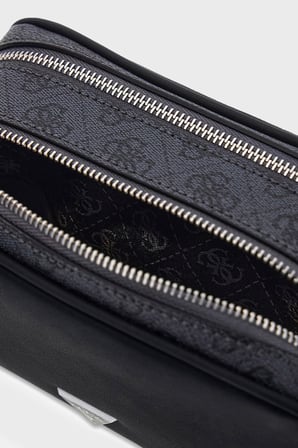 Guess Sydney Logolu Tek Saplı Çanta PMSYSYP6461 Erkek ÇANTA PMSYSY P6461 BLA SİYAH