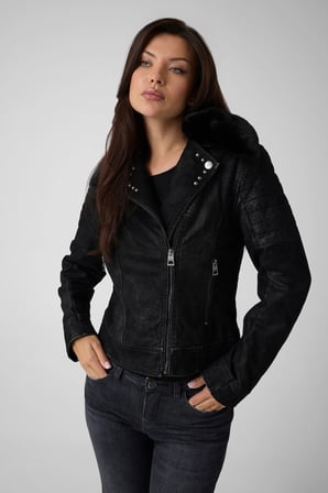 Darcey Kadın Biker Ceket