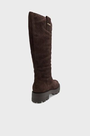 Guess Yailyn Hakiki Deri Logolu Çizme FLFL2YSUE11 Kadın ÇİZME FLFL2Y SUE11 BROWN KAHVE-KREM