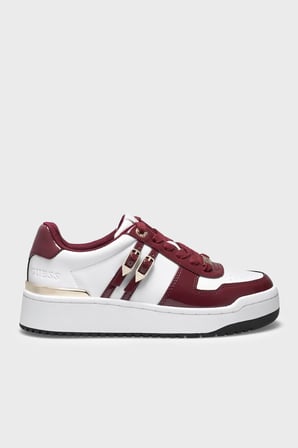 Guess Maggnet Logolu Sneaker Ayakkabı FLFMAGELE12 Kadın AYAKKABI FLFMAG ELE12 WINE BORDO