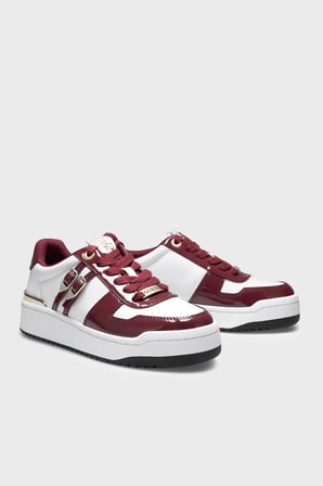 Guess Maggnet Logolu Sneaker Ayakkabı FLFMAGELE12 Kadın AYAKKABI FLFMAG ELE12 WINE BORDO
