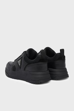 Guess Helado Logolu Sneaker Ayakkabı FMFHELELL12 Erkek AYAKKABI FMFHEL ELL12 BLACK SİYAH