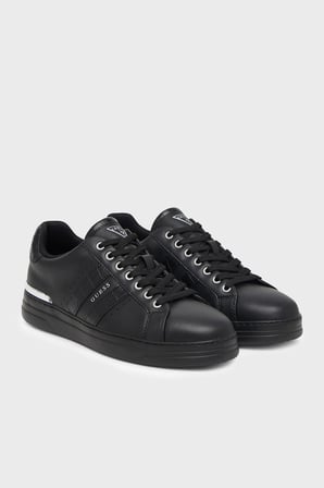 Guess Wycron Ayakkabı Erkek AYAKKABI FMFWYC LEA12 BLACK SİYAH