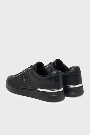 Guess Wycron Ayakkabı Erkek AYAKKABI FMFWYC LEA12 BLACK SİYAH