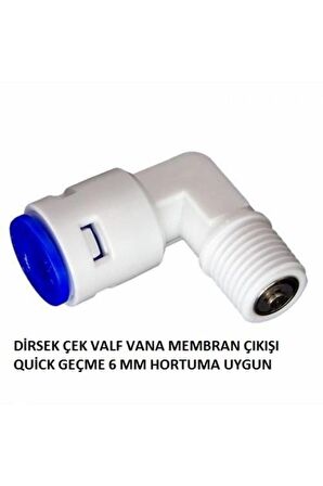 Su Arıtma Cihazı 75 Gpd Membran Ve Membran Kabı