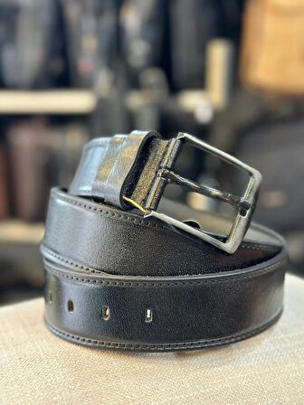 TRG POLO HAKİKİ DERİ ERKEK KEMERİ