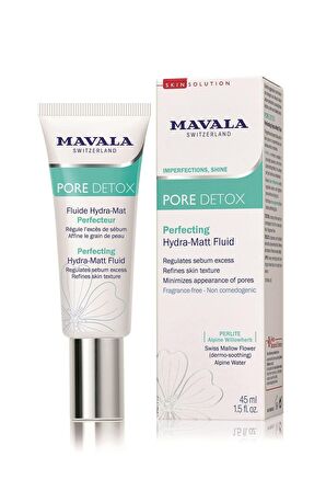 MAVALA Pore Detox Fluide Hydra-Mat Perfecteur 45 ml 