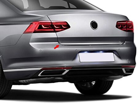 S-Dizayn VW Passat B8.5 Krom Bagaj Alt Çıtası 2019 ve Üzeri S-Dizayn
