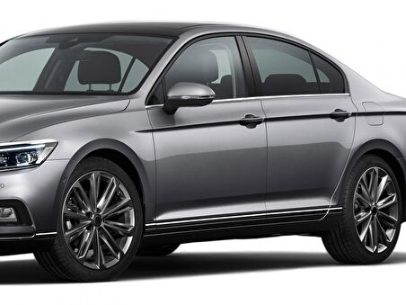 S-Dizayn VW Passat B8.5 Krom Cam Çıtası 4 Parça 2019 ve Üzeri S-Dizayn