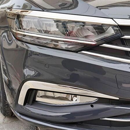S-Dizayn VW Passat B8.5 Krom Sis Farı Çerçevesi 2 Parça 2019 ve Üzeri S-Dizayn