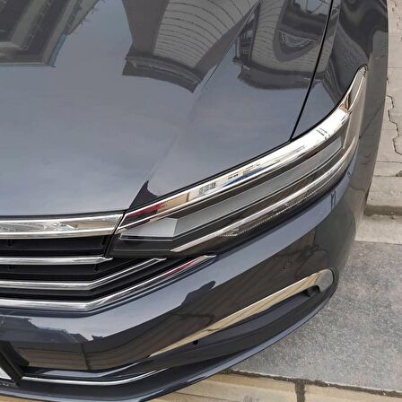 S-Dizayn VW Passat B8.5 Krom Sis Farı Çerçevesi 2 Parça 2019 ve Üzeri S-Dizayn