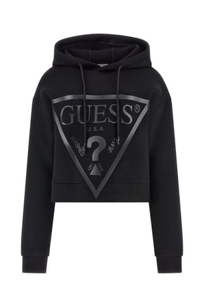 Kadın New Alisa Aktif Scuba Sweatshirt - Siyah | XL
