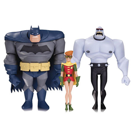 Dc Collectibles BAS Batman Robin Mutant 3 Pack Action Figure Set