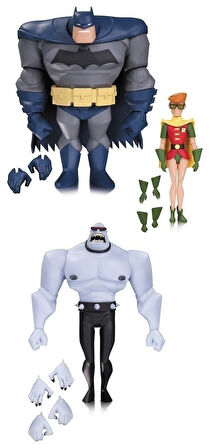 Dc Collectibles BAS Batman Robin Mutant 3 Pack Action Figure Set