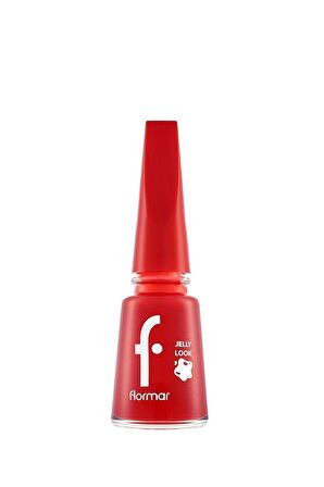 Flormar Oje - Jelly Look Nail Enamel Jl04 Scarlet 8690604233625