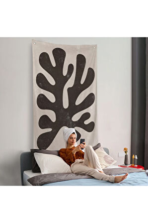 Henri Matisse Tarzı Soyut Sanat Duvar Örtüsü-7619