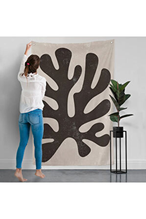 Henri Matisse Tarzı Soyut Sanat Duvar Örtüsü-7619