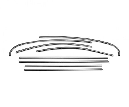 S-Dizayn VW Passat B8.5 Impression Krom Aksesuar Seti 33 Parça S Dizayn A+Kalite