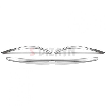 S-Dizayn VW Passat B8.5 Impression Krom Aksesuar Seti 33 Parça S Dizayn A+Kalite