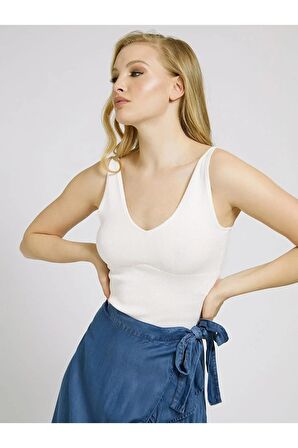 Guess Sleeveless Kadın Triko Askılı Boddy W1GR10R2UJ0