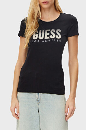Guess Bayan T Shirt W5GI14 J1314 JBLK