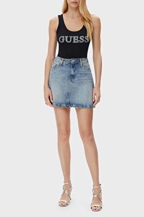 Guess Bayan Top W5GP29 KA0H1 JBLK