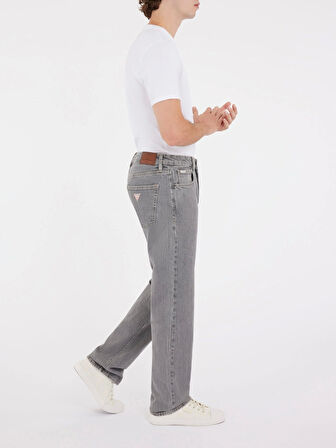 Guess Jeans GJ G16 STRAIGHT Erkek Gri Jeans M5GA1BD5LW2-GJHE
