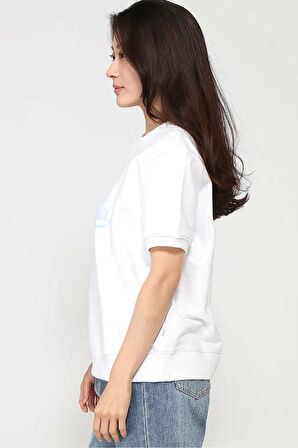 Guess Kadın Sweatshirt-W5GQ36K68I4Beyaz