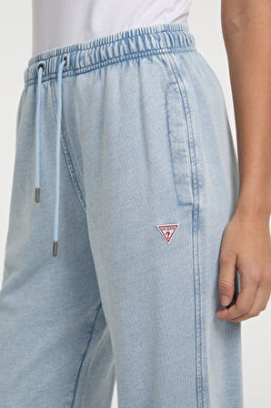 Kadın GJ Triangle Label Jogger Eşofman Altı - Açık Mavi | M