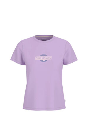 Guess Kadın Tişört-W5GI26J1314Lila