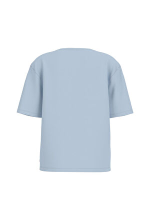Kadın  Gj SS Cn Os Curved T-Shirt - Açık Mavi | M