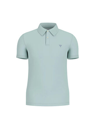 Guess Desenli Yeşil Erkek Polo T-Shirt M5GP66J1314G8CV NOLAN SS POLO