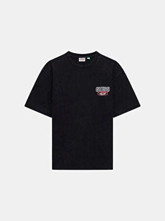 Guess Erkek Siyah American Classic Tişört