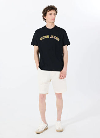 Guess Regular Fit Krem Erkek Şort M5GD47WFIC0G1CV CLEMENT TWILL SHRT