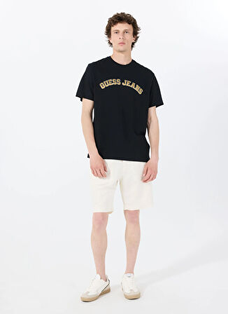 Guess Regular Fit Krem Erkek Şort M5GD47WFIC0G1CV CLEMENT TWILL SHRT